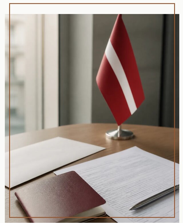 Оформление визы в Латвию для поездки и проживания в Азнакаеве